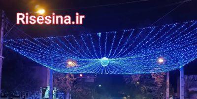 تزیین ریسه سوزنی 50 متری